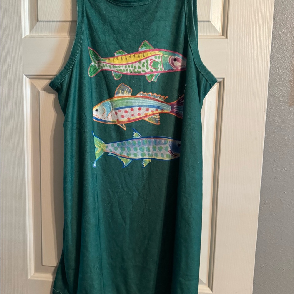Fish tank dress or cover up.
